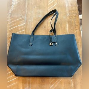 Coach Green Tote Bag